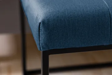 Donte Siddebænk 120 cm Square - Blå - Møbler - Stole & lænestole - Bænke - Entrébænk