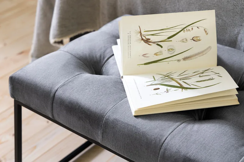 Donte Siddebænk 120 cm Square - Grå - Møbler - Stole & lænestole - Bænke - Entrébænk