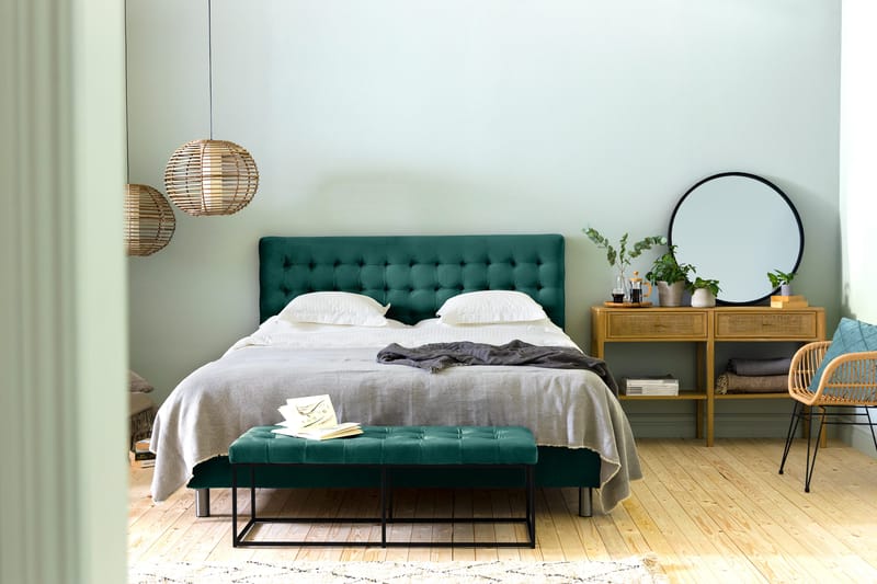 Donte Siddebænk 120 cm Square - Grøn - Møbler - Stole & lænestole - Bænke - Entrébænk