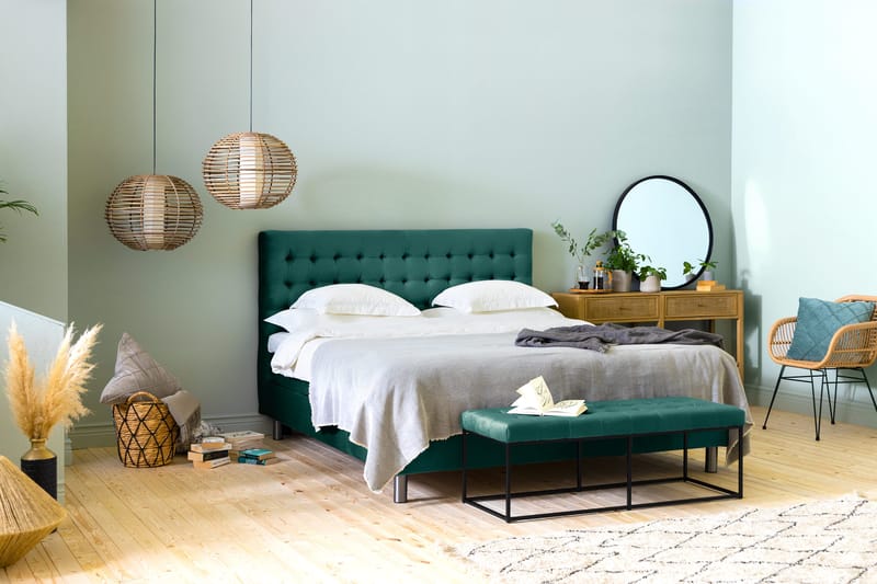 Donte Siddebænk 120 cm Square - Grøn - Møbler - Stole & lænestole - Bænke - Entrébænk