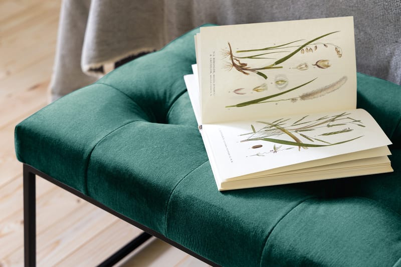 Donte Siddebænk 120 cm Square - Grøn - Møbler - Stole & lænestole - Bænke - Entrébænk