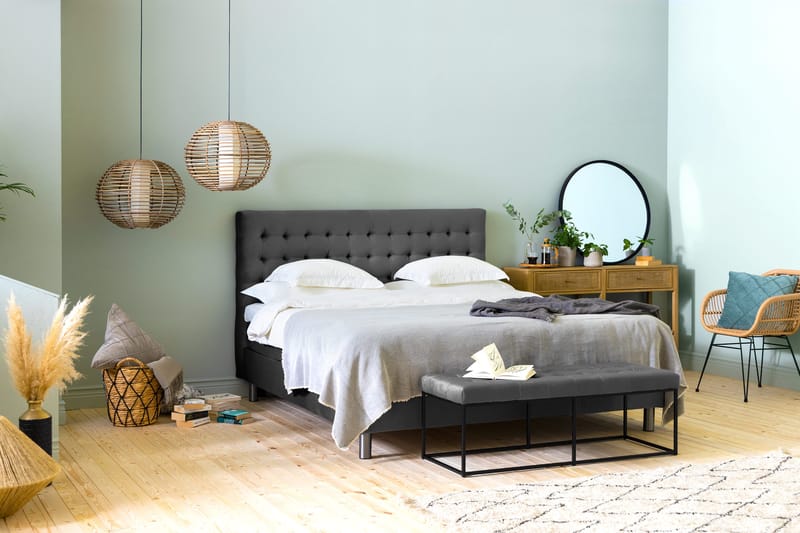 Donte Siddebænk 120 cm Square - Mørkegrå - Møbler - Stole & lænestole - Bænke - Entrébænk