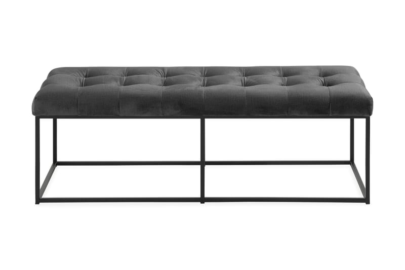 Donte Siddebænk 120 cm Square - Mørkegrå - Møbler - Stole & lænestole - Bænke - Entrébænk