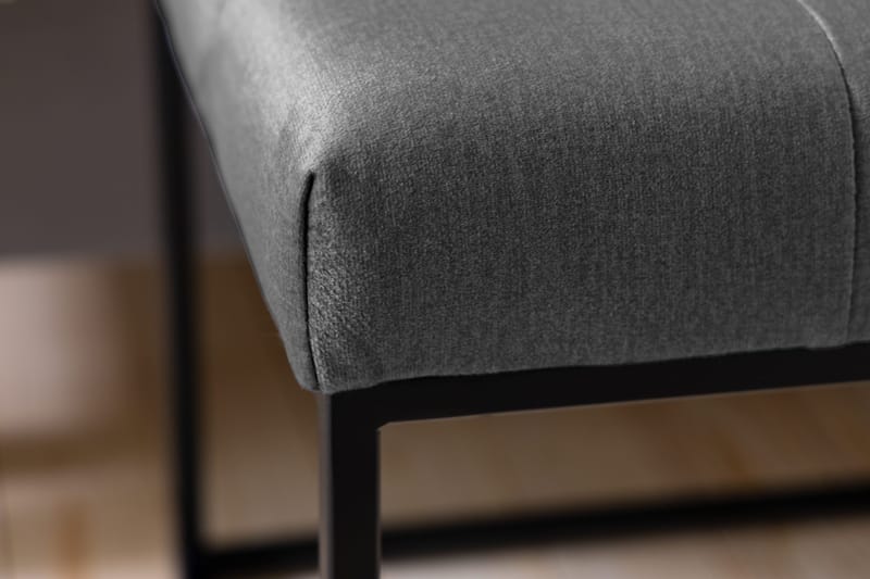 Donte Siddebænk 120 cm Square - Mørkegrå - Møbler - Stole & lænestole - Bænke - Entrébænk