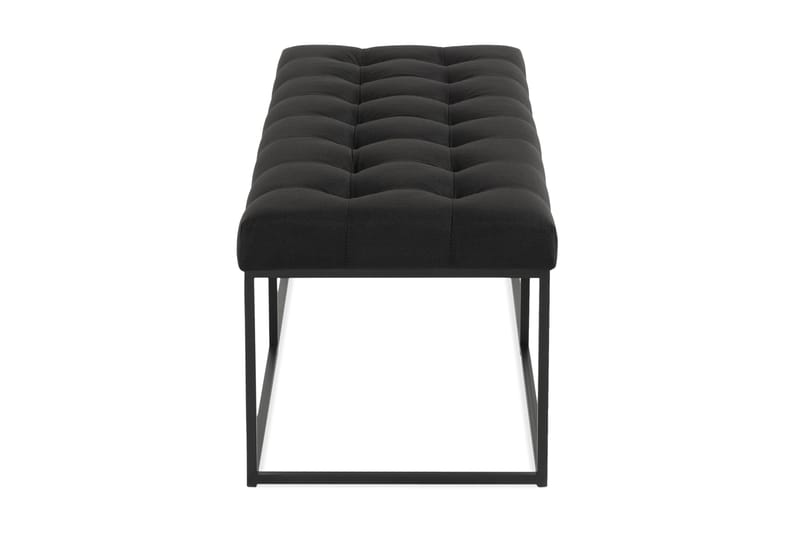 Ella sædetæppe 120 cm Ternet - Sort - Møbler - Stole & lænestole - Bænke - Entrébænk