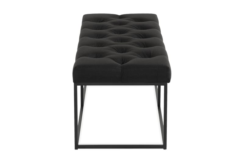 Ella sidebænk 120 cm dyb-syet - Sort - Møbler - Stole & lænestole - Bænke - Entrébænk