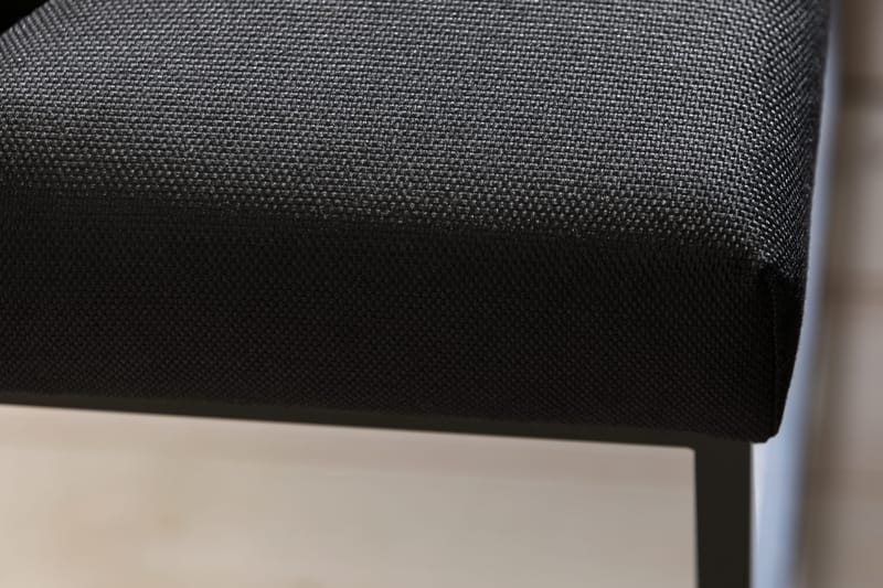 Ella sidebænk 120 cm dyb-syet - Sort - Møbler - Stole & lænestole - Bænke - Entrébænk