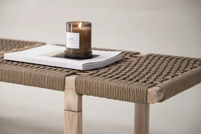 Ängön Bænk 140 cm - Beige - Møbler - Stole & lænestole - Bænke - Entrébænk