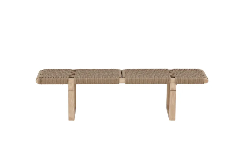 Ängön Bænk 140 cm, Beige