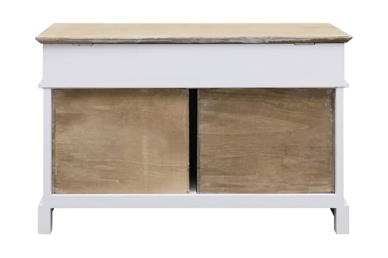 entrébænk 70 x 35 x 45 cm kejsertræ - Møbler - Stole & lænestole - Bænke - Entrébænk - Entrébænk med opbevaring