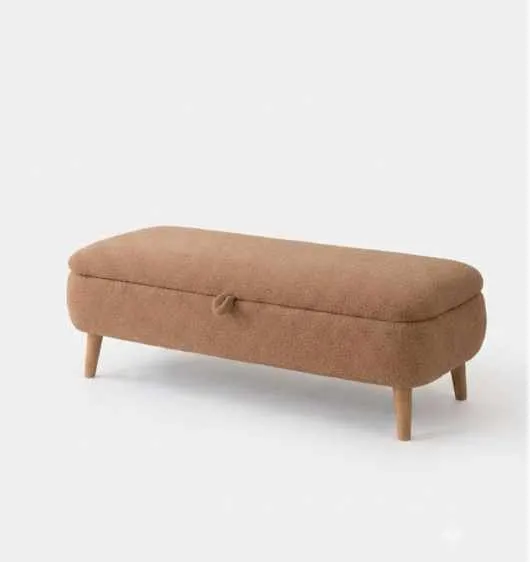 Bænk Atelier Del Sofa Rena (90 x 45 x 30 cm) Brun, Brun