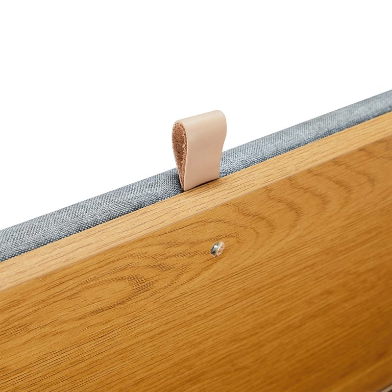 Entrebænk HOME4YOU Aalborg 90x32x46 cm eg - eg - Møbler - Stole & lænestole - Bænke - Entrébænk - Entrébænk med opbevaring