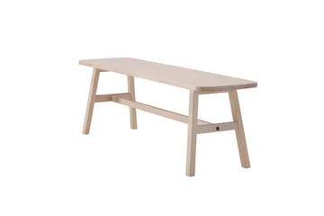 Hälsö Siddebænk 140 cm - Hvid - Møbler - Stole & lænestole - Bænke - Entrébænk