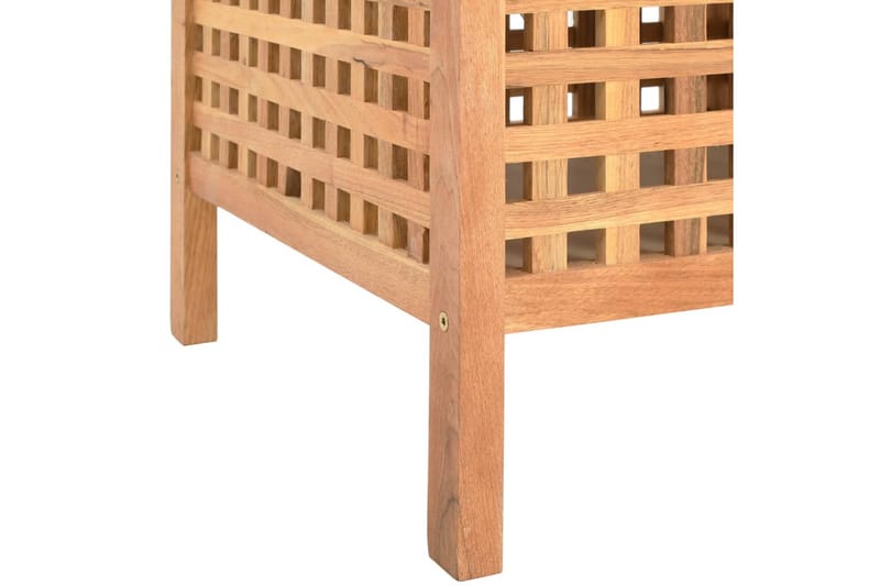 Opbevaringsbænk 93 X 49 X 49 Cm Massivt Valnøddetræ - Brun - Møbler - Stole & lænestole - Bænke - Entrébænk - Entrébænk med opbevaring
