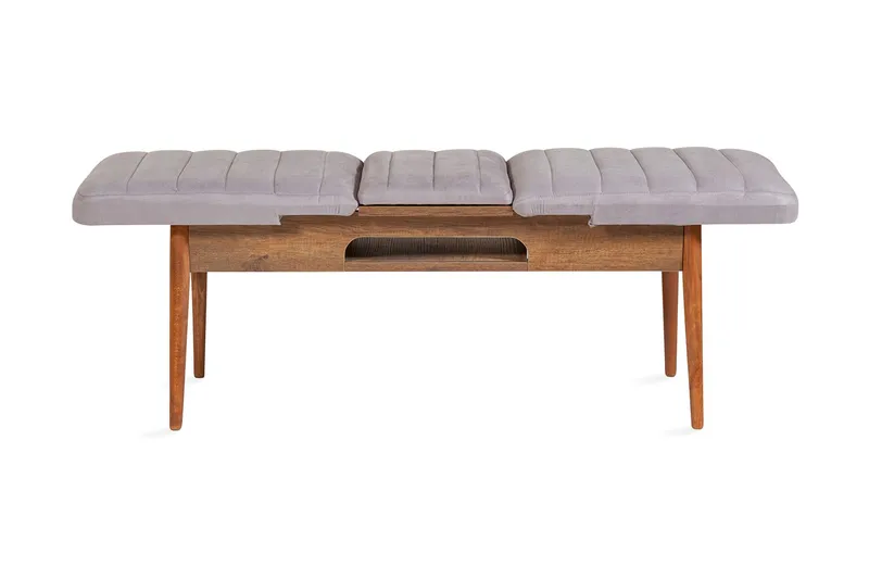 Shundrea Bænk 51 cm, Valnød