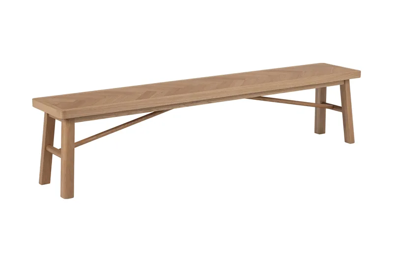 Galwa Bænk, Sort/Mat Eg