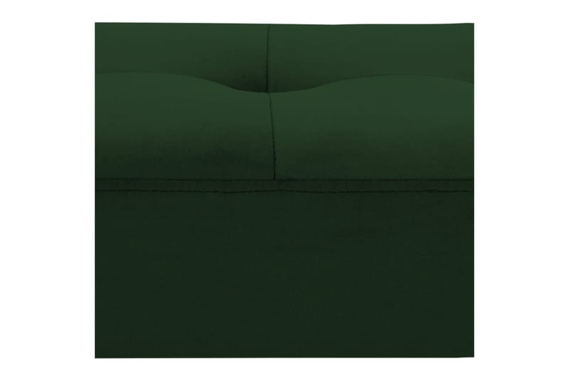 Goldbro sofa VIC-stof - Grøn/Mat Sort - Entrébænk - Bænke