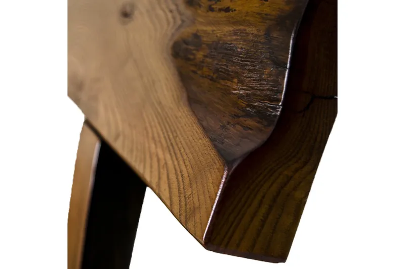 Harrouch Bænk 135 cm - Valnød / Brun / Mørkebrun / Sort - Møbler - Stole & lænestole - Bænke