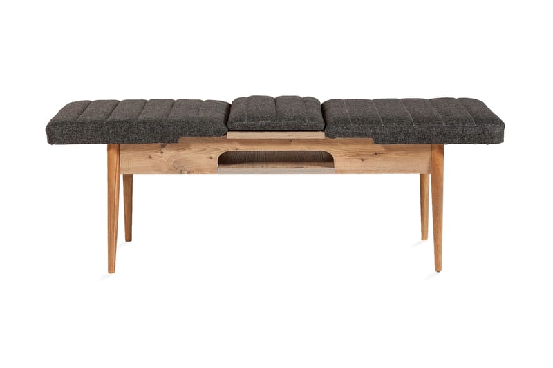 Idehult Bænk 51 cm - Træ/natur/Antracit - Møbler - Stole & lænestole - Bænke