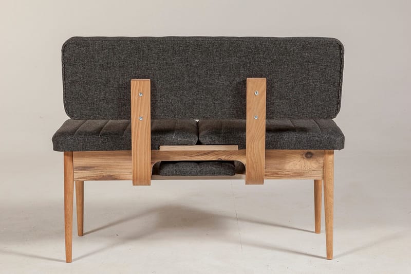 Idehult Bænk 85 cm - Træ/natur/Antracit - Møbler - Stole & lænestole - Bænke - Entrébænk