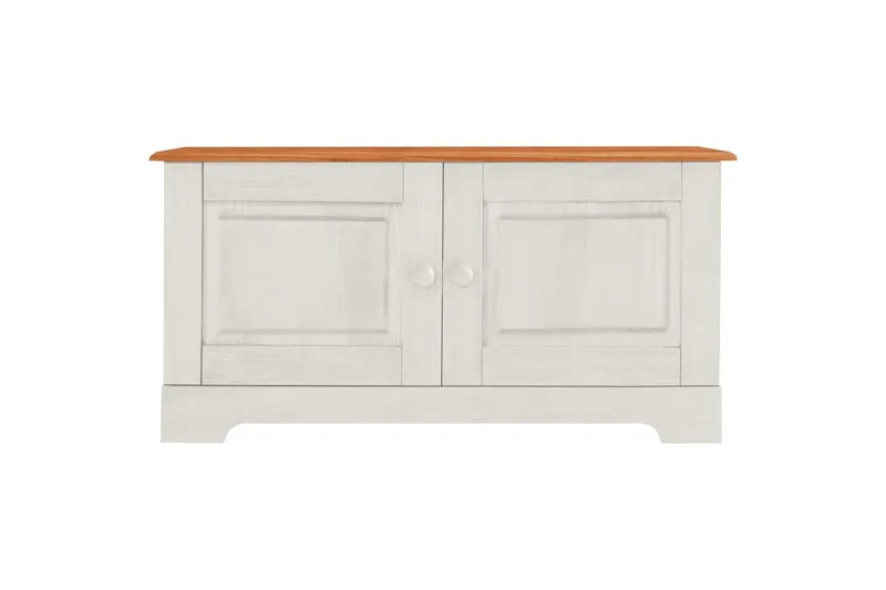 Lisa Skobænk 90 cm, Hvid