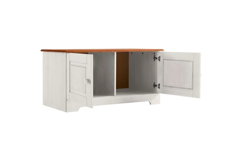 Lisa Skobænk 90 cm - Hvid - Møbler - Stole & lænestole - Bænke - Skohylde med bænk