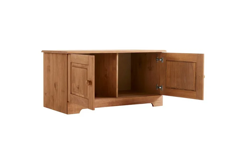 Lisa Skobænk 90 cm - Natur - Møbler - Stole & lænestole - Bænke - Skohylde med bænk