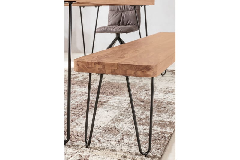 Meleana Bænk - Brun - Møbler - Stole & lænestole - Bænke - Entrébænk