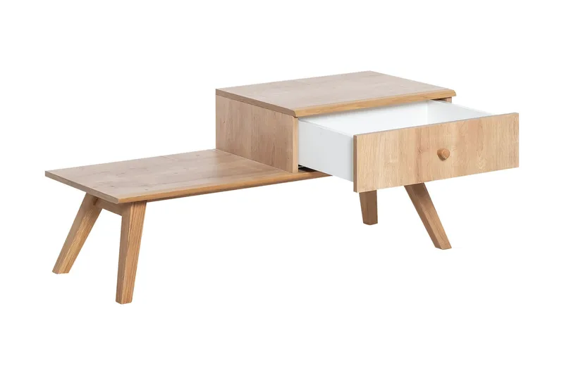 Nature Bænk med Opbevaring Træ/Natur - VOX - Møbler - Stole & lænestole - Bænke - Entrébænk - Entrébænk med opbevaring