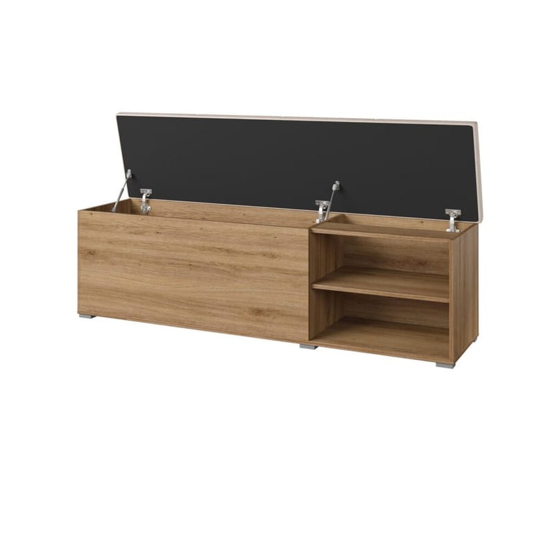 Opbevaringsbænk Vertina 160 - Møbler - Stole & lænestole - Bænke - Skohylde med bænk