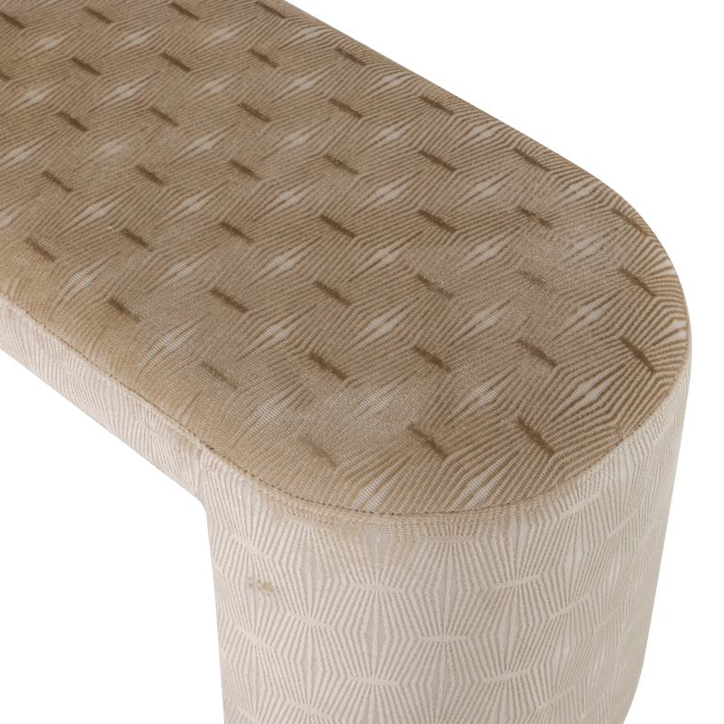 Polstret bænk Jacob 130 cm - Natur - Møbler - Stole & lænestole - Bænke - Entrébænk