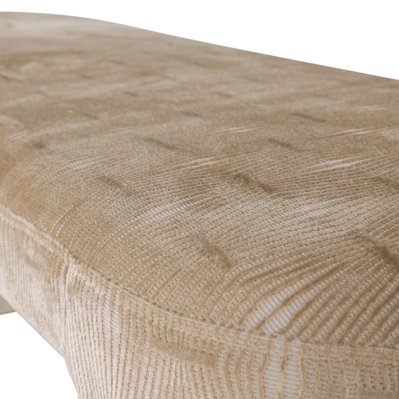 Polstret bænk Jacob 130 cm - Natur - Møbler - Stole & lænestole - Bænke - Entrébænk