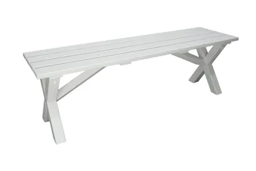 Scottsdale Bænk 140 cm Hvid - KWA - Møbler - Stole & lænestole - Bænke - Entrébænk