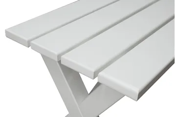 Scottsdale Bænk 140 cm Hvid - KWA - Møbler - Stole & lænestole - Bænke - Entrébænk