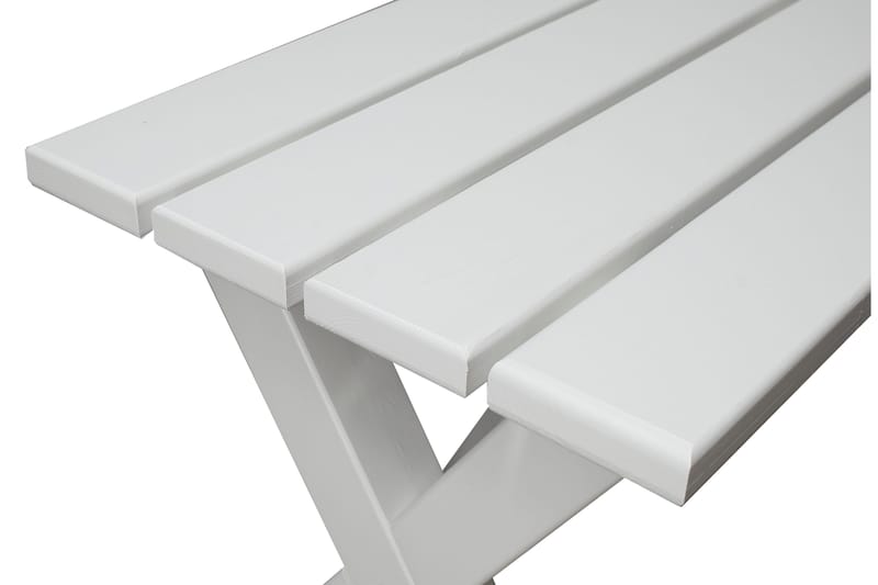 Scottsdale Bænk 140 cm Hvid - KWA - Møbler - Stole & lænestole - Bænke - Entrébænk