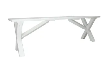 Scottsdale Bænk 140 cm Hvid - KWA - Møbler - Stole & lænestole - Bænke - Entrébænk