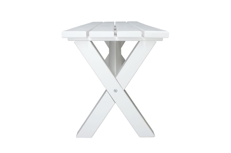 Scottsdale Bænk 140 cm Hvid - KWA - Møbler - Stole & lænestole - Bænke - Entrébænk