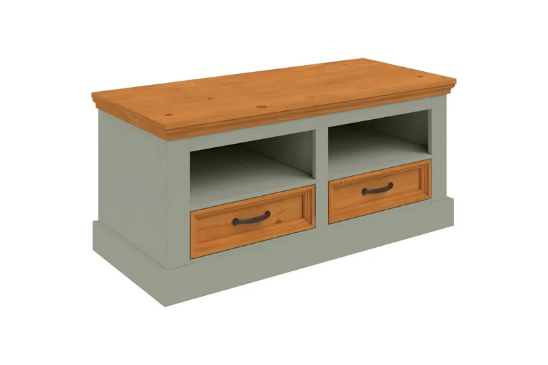 Selma Skobænk 100 cm, Grøn