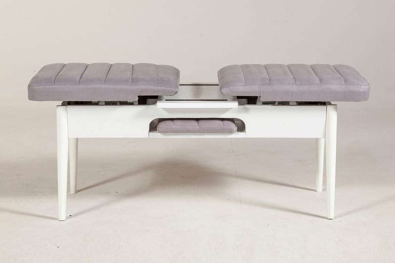 Shundrea Bænk 51 cm - Hvid - Møbler - Stole & lænestole - Bænke - Entrébænk