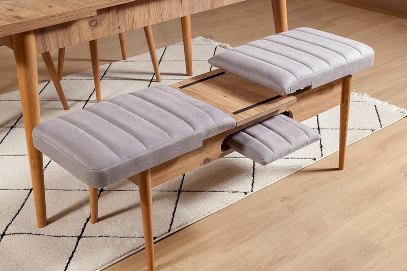 Shundrea Bænk 51 cm - Træ/natur - Møbler - Stole & lænestole - Bænke - Entrébænk