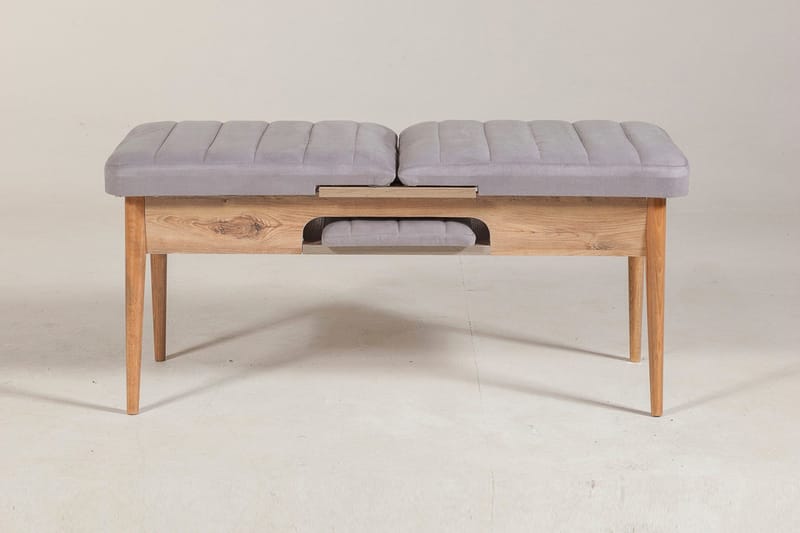 Shundrea Bænk 51 cm - Træ/natur - Møbler - Stole & lænestole - Bænke - Entrébænk