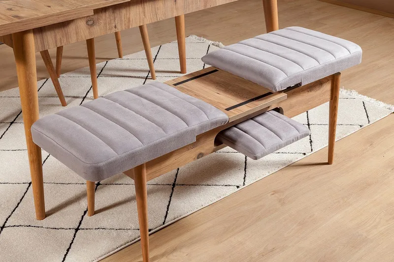 Shundrea Bænk 51 cm - Træ/natur - Møbler - Stole & lænestole - Bænke - Entrébænk