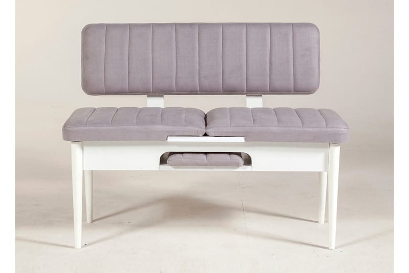 Shundrea Bænk 85 cm - Hvid - Møbler - Stole & lænestole - Bænke