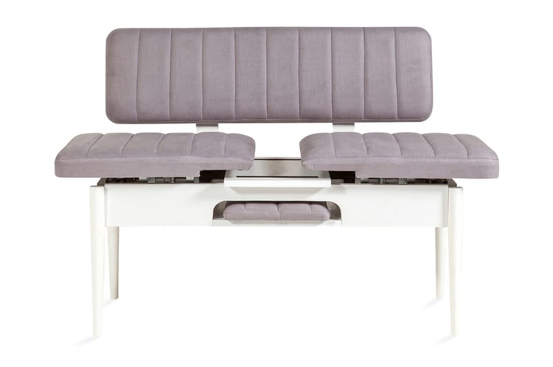 Shundrea Bænk 85 cm - Hvid - Møbler - Stole & lænestole - Bænke