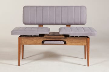 Shundrea Bænk 85 cm - Valnød - Møbler - Stole & lænestole - Bænke