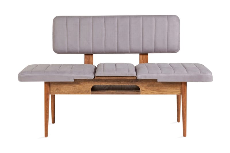 Shundrea Bænk 85 cm, Valnød