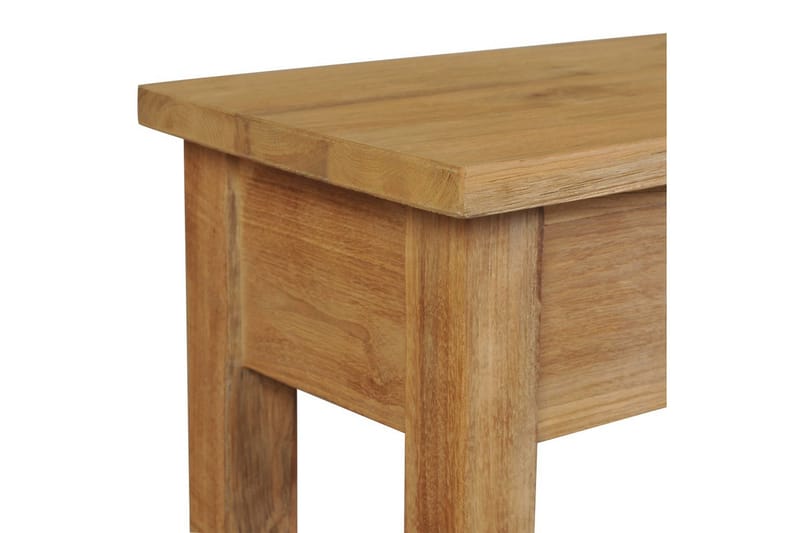 Skænk Massivt Teaktræ 90 X 30 X 40 Cm - Brun - Møbler - Stole & lænestole - Bænke - Entrébænk - Entrébænk med opbevaring