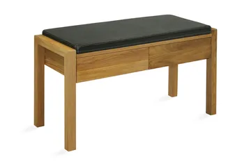 Skammel MONDEO med 2 skuffer 88xD36xH492cm - Møbler - Stole & lænestole - Bænke - Entrébænk - Entrébænk med opbevaring