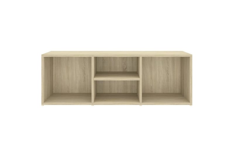 skobænk 105x35x35 cm spånplade sonoma-eg - Brun - Entréopbevaring - Skohylde med bænk