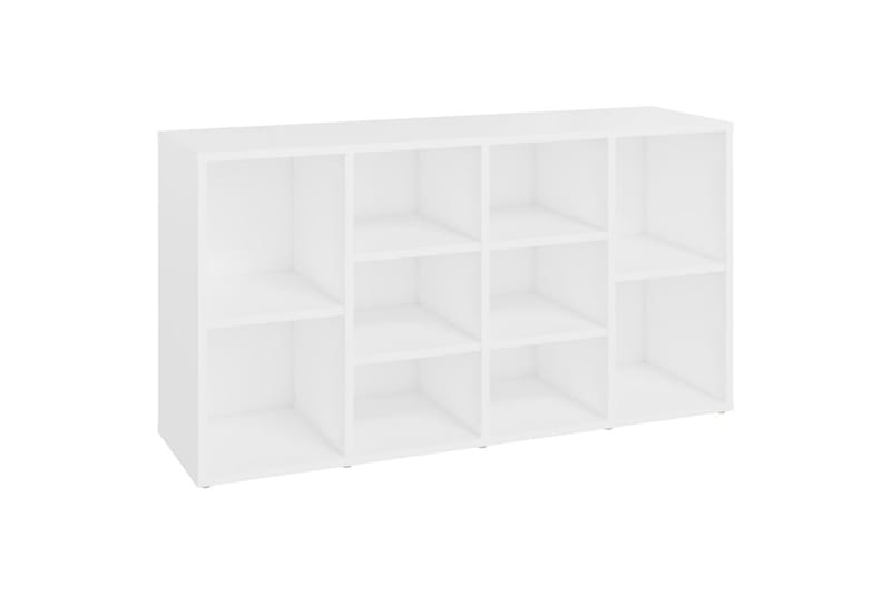 skoreol 103x30x54,5 cm spånplade hvid - Hvid - Møbler - Stole & lænestole - Bænke - Skohylde med bænk